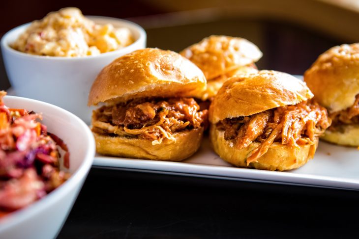 Pulled Pork Sliders Catered