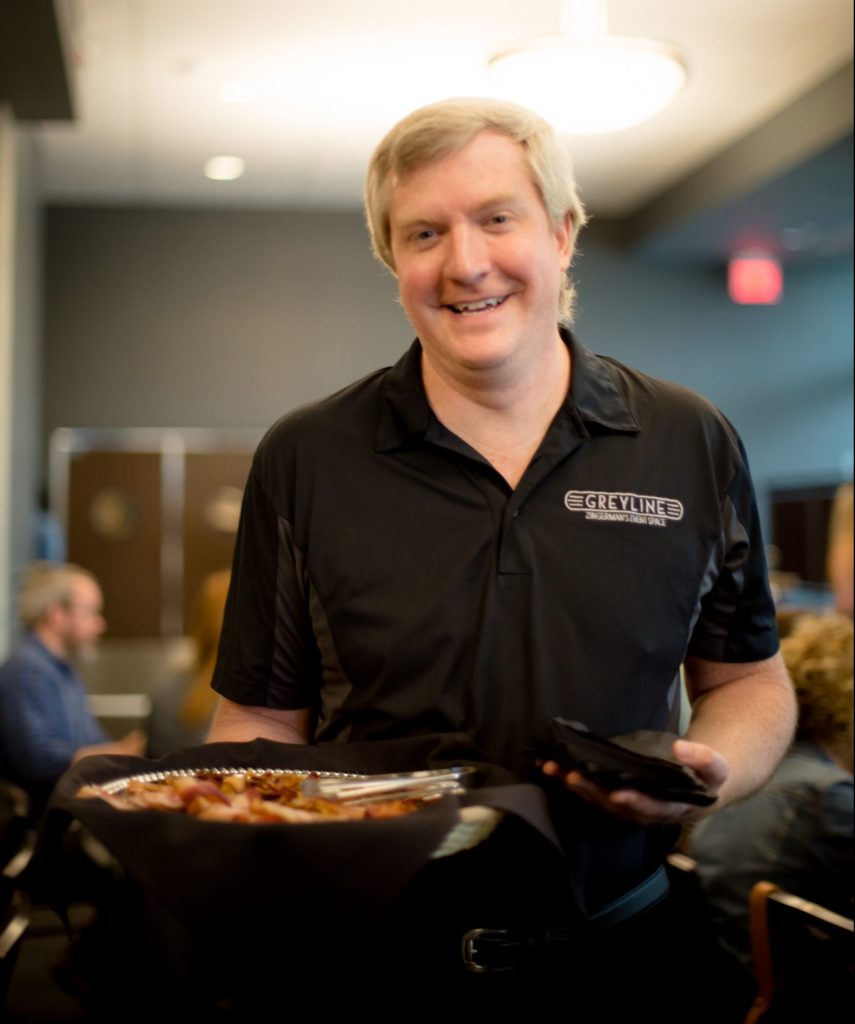 Staff Catering an Event